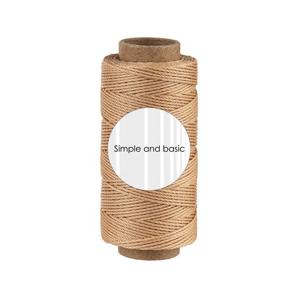Simple and Basic - Polyester Trd - Salted Caramel