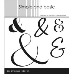 Simple and basic - Stempel - Ampersand - & tegn