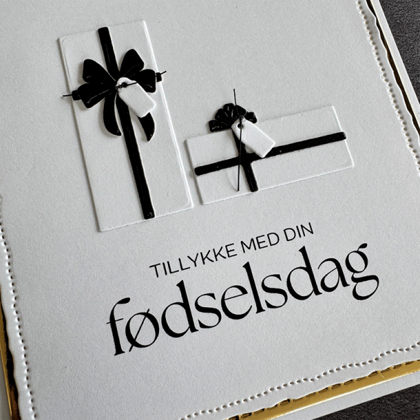 Simple and basic - Stempel - Fdselsdag