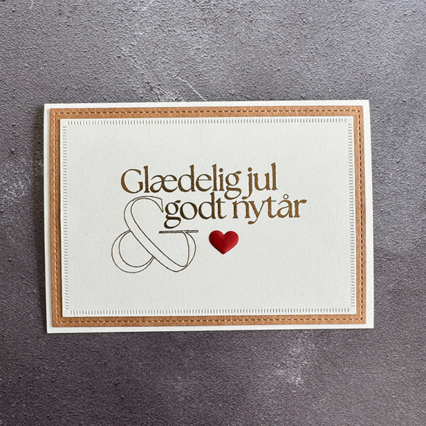 Simple and basic - Stempel - Julehilsen