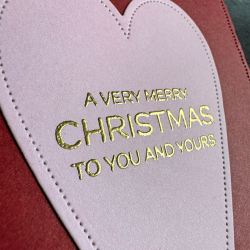 Simple and basic - Stempel - Merry Christmas (Engelsk)