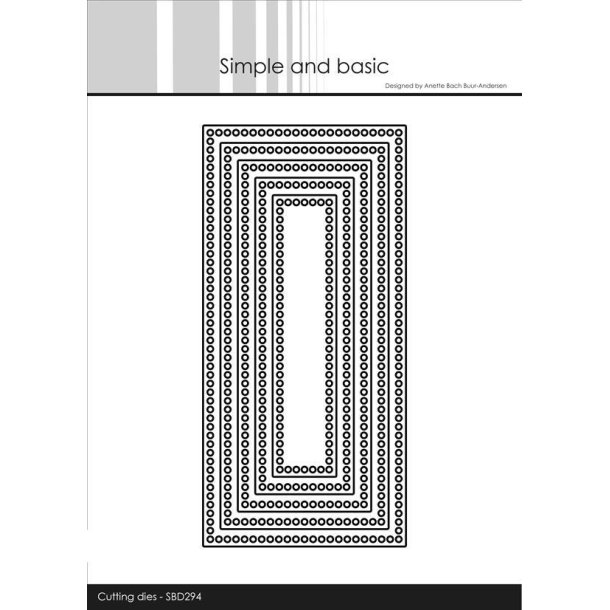 Simple and Basic - Die - Circle Edges - Mini Slim