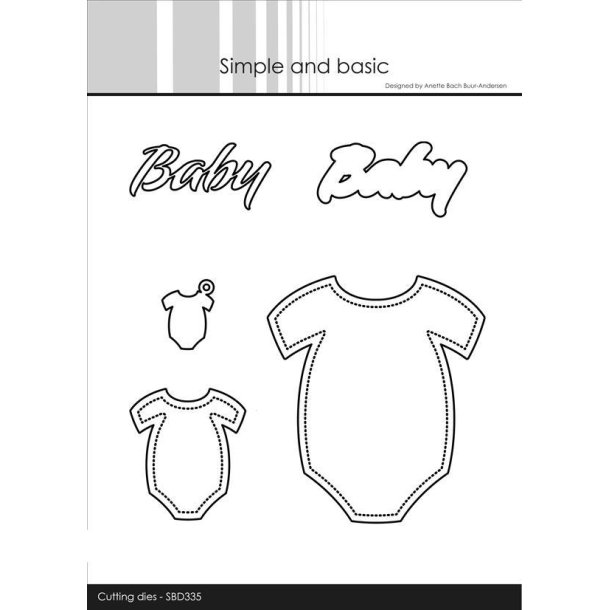 Simple and Basic - Die - Baby onesie - Baby