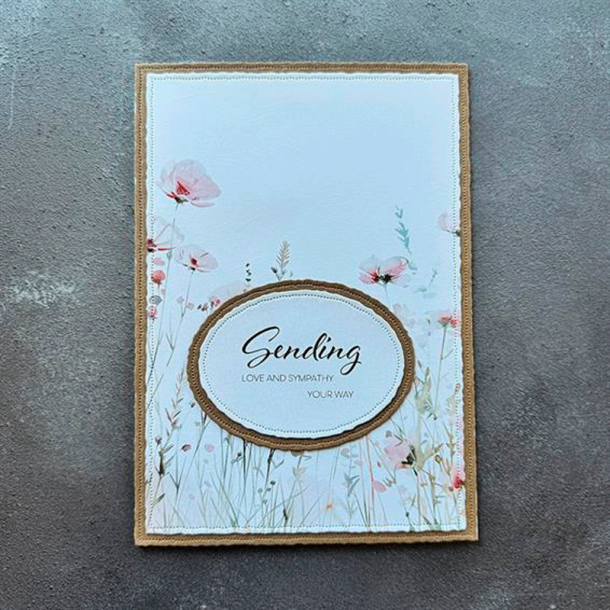 Simple and Basic - Die - A5 - Gammelt papir