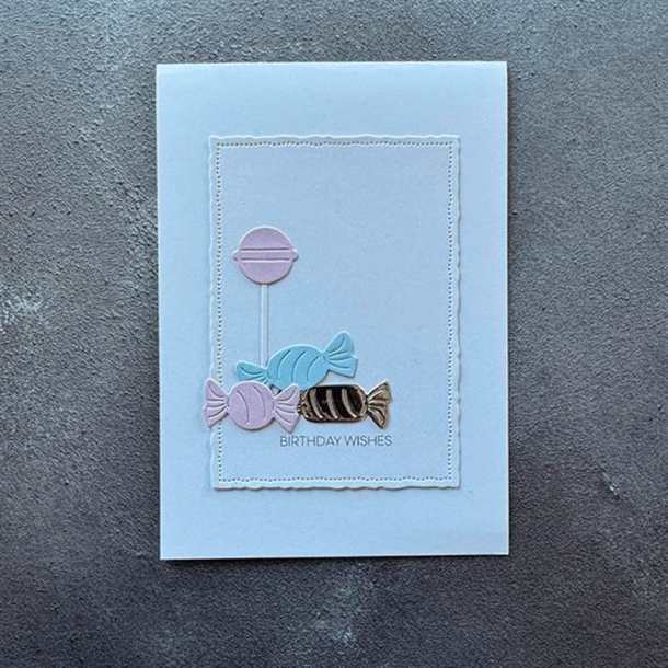 Simple and Basic - Die - A6/A7 - Gammelt papir