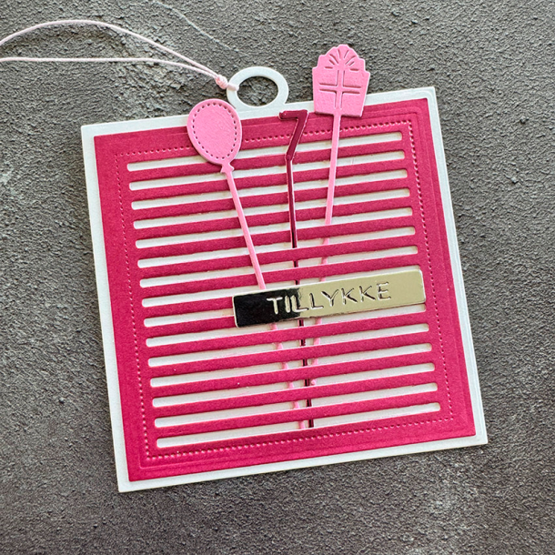 Simple and Basic - Die - P linje - Firkant