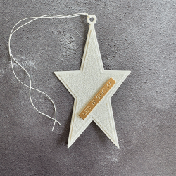 Simple and Basic - Die - Aflange stjerner med tag #1