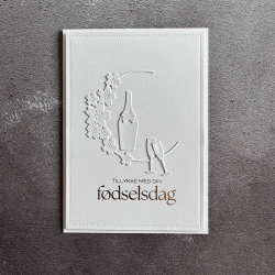 Simple and Basic - Hot Foil Plate / Folie Die - Fdselsdag
