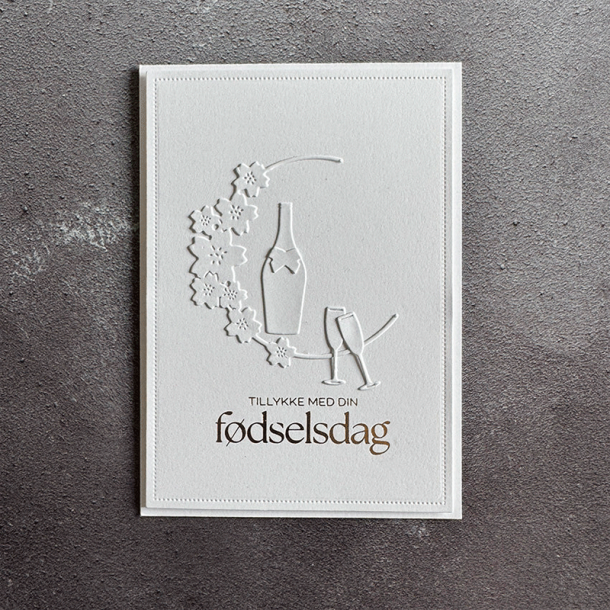 Simple and Basic - Hot Foil Plate / Folie Die - Fdselsdag