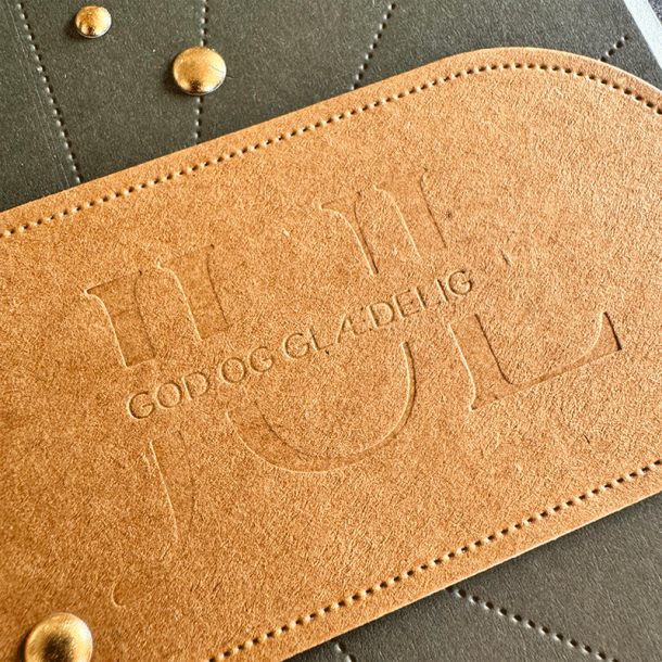 Simple and Basic - Hot Foil Plate / Folie Die - Gldelig Jul