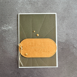 Simple and Basic - Hot Foil Plate / Folie Die - Gldelig Jul