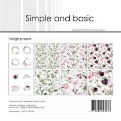 Simple and Basic - Blok 6" - Beautiful Roses - Roser