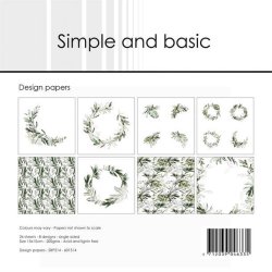 Simple and Basic - Blok 6" -  Green Softness
