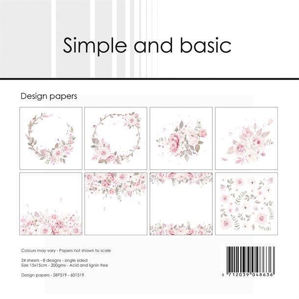 Simple and Basic - Blok 6'' - Silent Rose