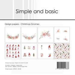 Simple and Basic - Blok 6" -Jule Gnomes