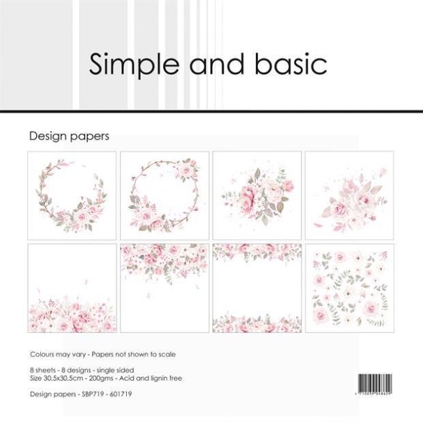 Simple and Basic - Blok 12'' -  Silent Rose