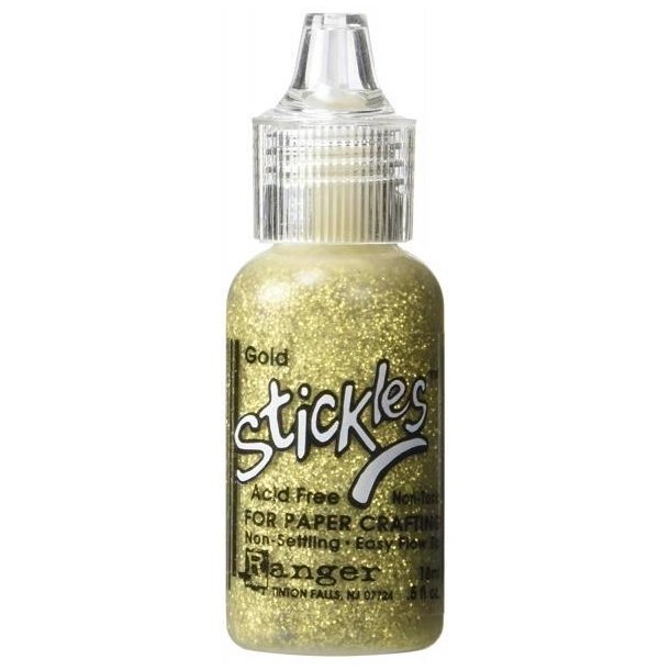 Stickles Glitterlim - 18 ml - Guld