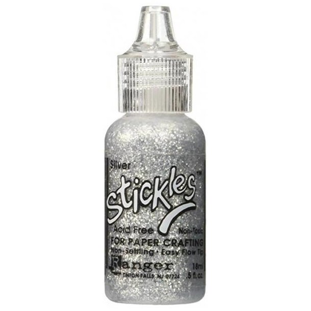 Stickles Glitterlim - 18 ml - Slv