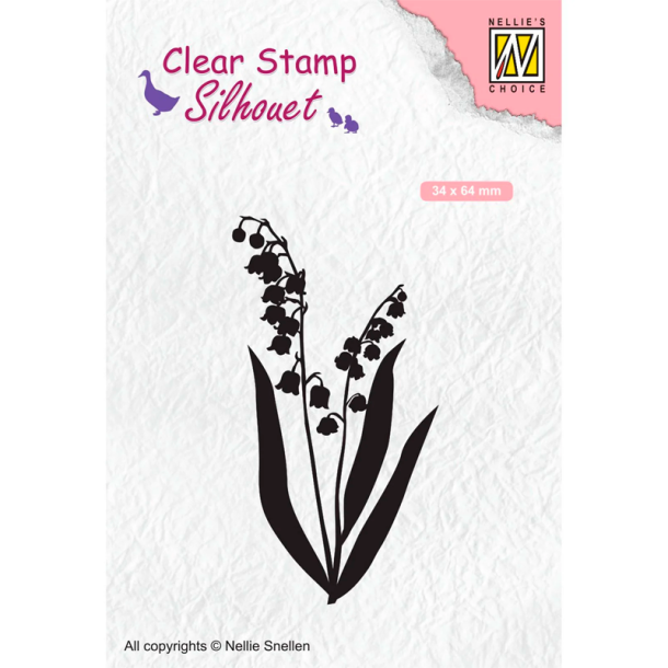 Nellie Snellen - Stempel - Lily of The Valley / Liljekonval