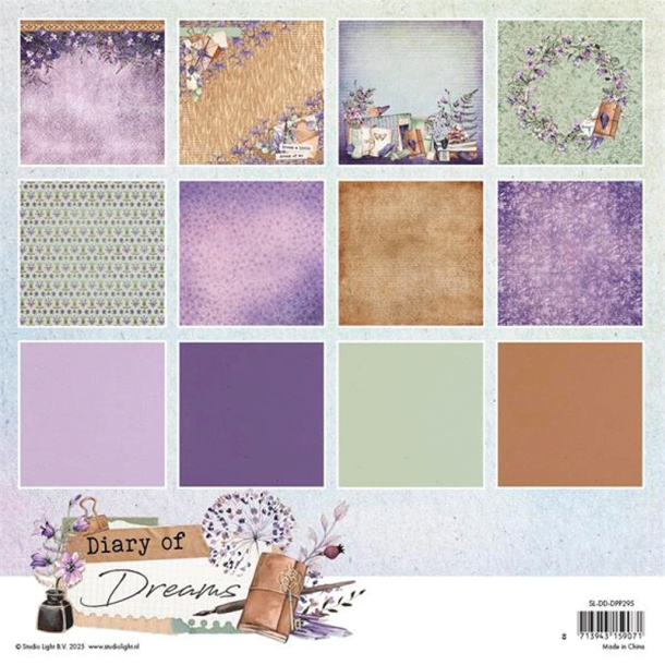 Studio Light - Blok 8'' - Baggrunde - Diary of Dreams