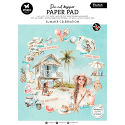 Studio Light - Blok A4 - Die-Cut Paper Pad - Summer Celebration