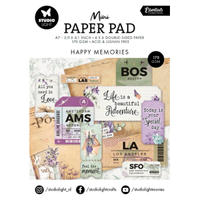 Studio Light - Blok A7 - Mini - Happy memories