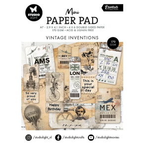 Studio Light - Blok A7 - Mini - Vintage inventions