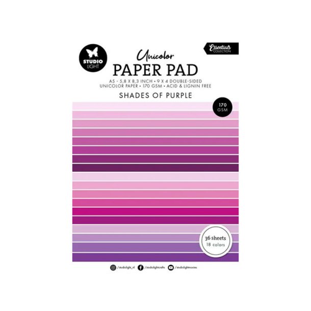 Studio Light - Blok A5 - Shades of Purple