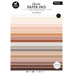 Studio Light - Blok A4 - Naturels Tones / Naturlige toner