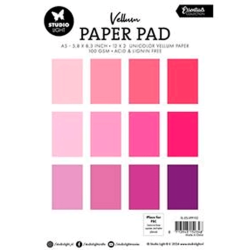 Studio Light - Blok A5 - Vellum - Shades of Pink