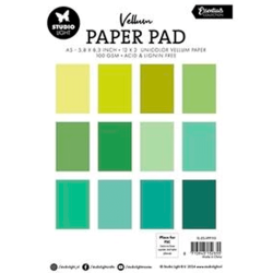 Studio Light - Blok A5 - Vellum - Shades of Green