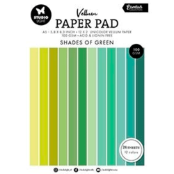 Studio Light - Blok A5 - Vellum - Shades of Green