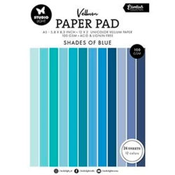 Studio Light - Blok A5 - Vellum - Shades of Blue