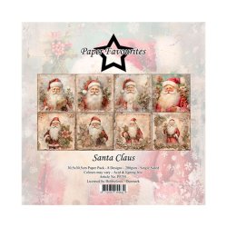 Paper Favourites - Blok 12" - Santa Claus / Julemand