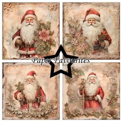 Paper Favourites - Blok 6" - Santa Claus / Julemand