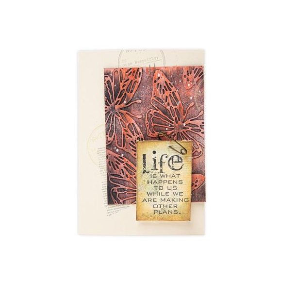 Sizzix - Thinlits die - Scribbly Butterfly