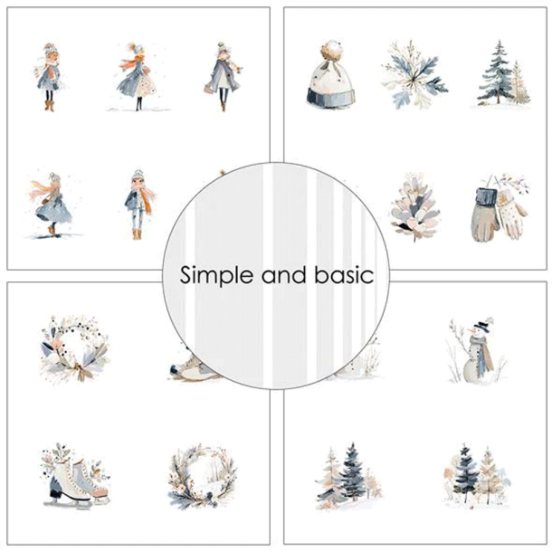 Simple and Basic - Blok 12" - Baby it's cold outside
