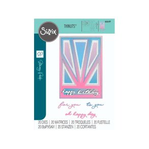 Sizzix - Thinlits die - Refined Rays