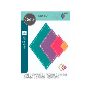 Sizzix - Framelits Die - Fanciful Framelits - Katy Deco Diamonds
