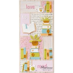 Marianne Design - Die -  "Books by Marleen" - Bger -COL1529