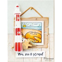 Marianne Design - Stempel - "Hettys Peek-a-boo Beach" - Stranddyr - CS1130