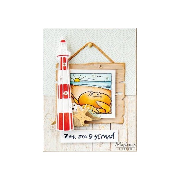 Marianne Design - Stempel - "Hettys Peek-a-boo Beach" - Stranddyr - CS1130