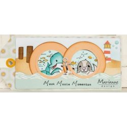 Marianne Design - Stempel - "Hettys Peek-a-boo Ocean" - Stranddyr - CS1131