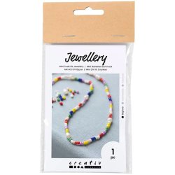 Mini DIY Kit - Smykker - Halskder Med Ferskvandsperler