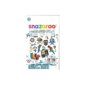 Snazaroo - Sminkefarve Tatoos - Pirat - ass. motiver