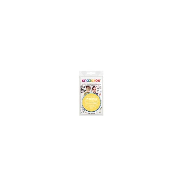Snazaroo - Sminkefarve - 18ml - Bright Yellow - gul