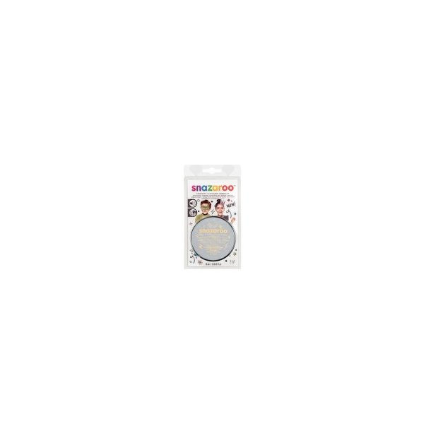 Snazaroo - Sminkefarve - 18ml - Silver - Slv