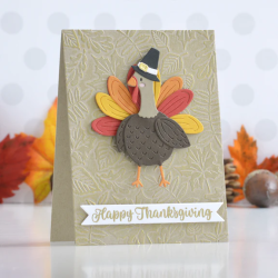 Spellbinder - Embossing folder - Falling Leaves