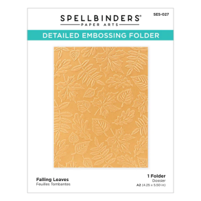 Spellbinder - Embossing folder - Falling Leaves