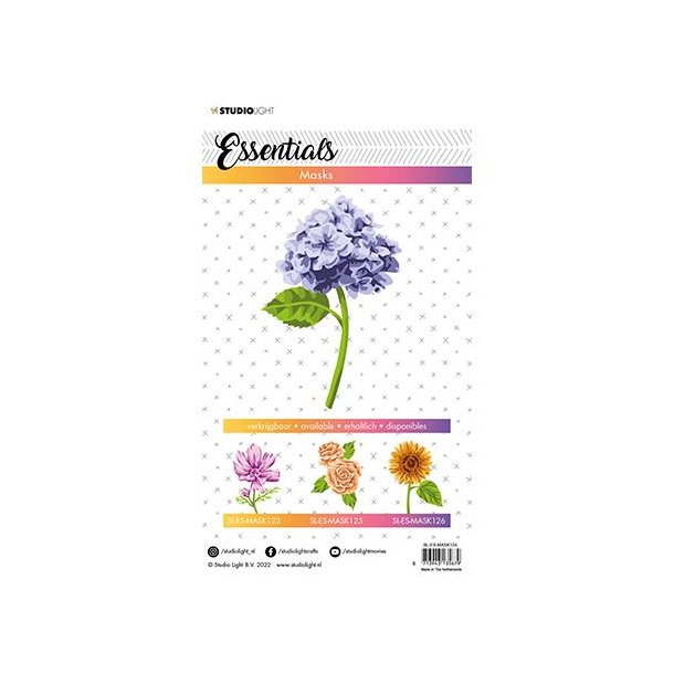 Studio Light - Stencil - Hydrangea / Hortensia